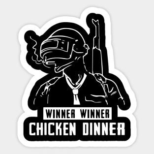 Winner Winner Chicken Dinner PUBG - 2 Sticker